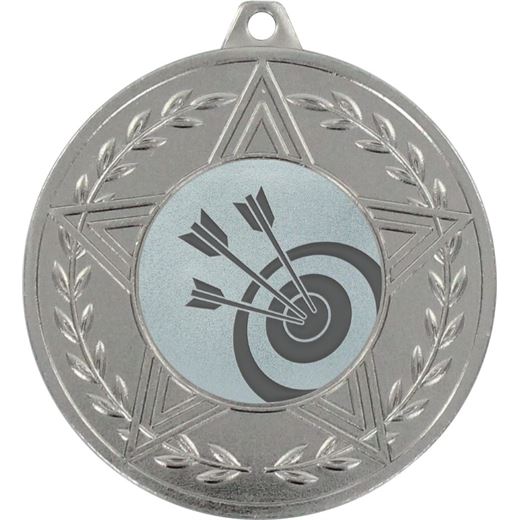 Sirius Archery Medal Silver 50mm (2")