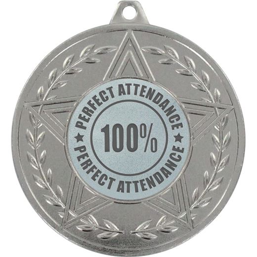 Sirius Attendance Medal Silver 50mm (2")