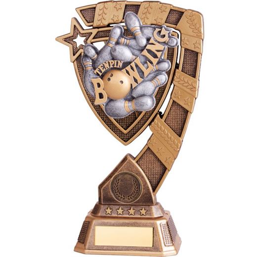 Euphoria Tenpin Bowling Trophy 18cm (7")