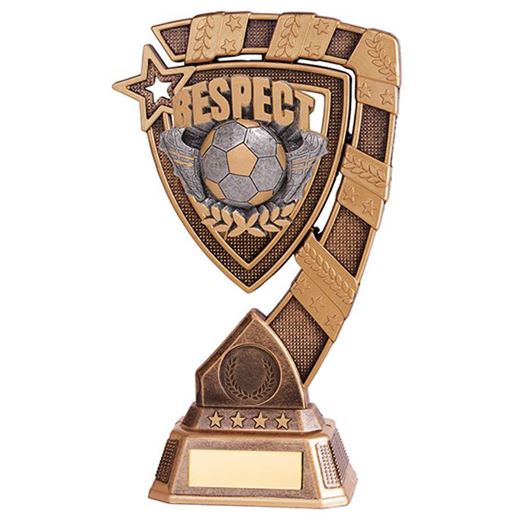 Euphoria Respect Football Trophy 18cm (7")