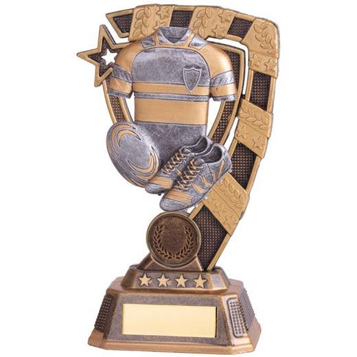 Euphoria Rugby Trophy 18cm (7")