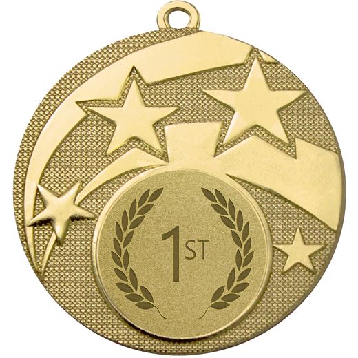 Stardust 1st Place Medal Gold 50mm (2")