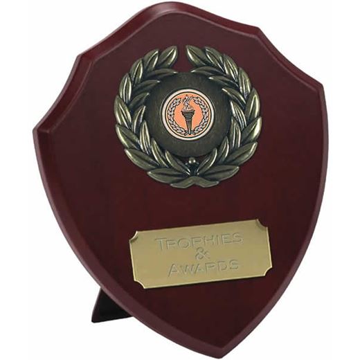 Traditional Wooden Shield Award 18cm (7")