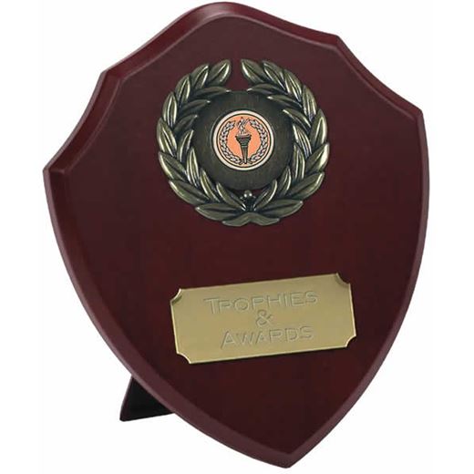 Traditional Wooden Shield Award 20.5cm (8")