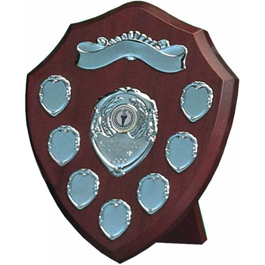 Silver Annual Presentation Shield 25.5cm (10")