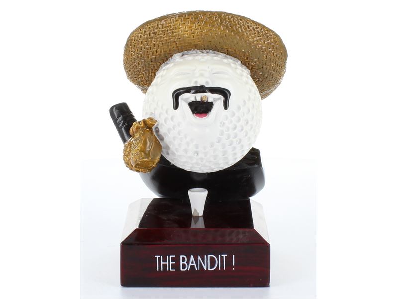 The Bandit Golf Ball Trophy 12.5cm (5")