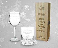 Personalised Christmas Food & drink Gifts